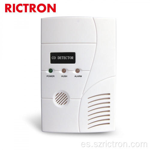 Alarma de gas co detector